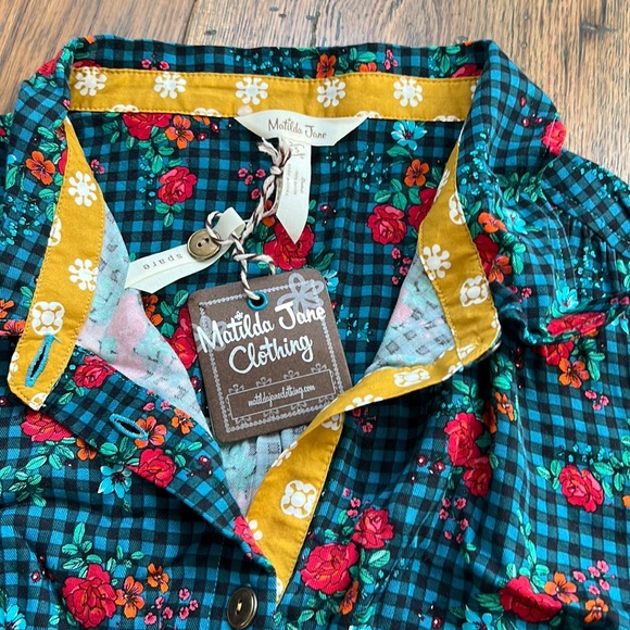 Matilda Jane Fa La La Shirt Dress - Picture 4 of 9